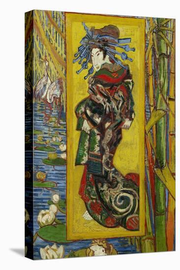 The Courtesan (After Eise), 1887-Vincent van Gogh-Stretched Canvas