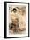 The Courtesan Akashi of the Tamaya, Edo Period-Hishikawa Ryukoku-Framed Giclee Print