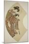 The Courtesan Hanaogi of the Ogiya and Her Attendant, C.1777-78-Isoda Koryusai-Mounted Giclee Print