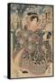 The Courtesan Kashiku-Utagawa Kuniyasu-Framed Stretched Canvas