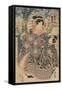 The Courtesan Kashiku-Utagawa Kuniyasu-Framed Stretched Canvas