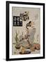 The Courtesan Suganosuke of Okamoto- Ya in the Fourth Month-Keisai Eisen-Framed Giclee Print