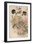 The Courtesan Tsukasa of ?giya-Kitagawa Utamaro-Framed Premium Giclee Print