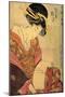 The Courtesan Yosooi of the Matsubaya House, C1800-Kitagawa Utamaro-Mounted Premium Giclee Print