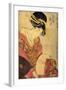 The Courtesan Yosooi of the Matsubaya House, C1800-Kitagawa Utamaro-Framed Giclee Print