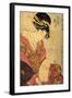 The Courtesan Yosooi of the Matsubaya House, C1800-Kitagawa Utamaro-Framed Giclee Print