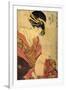 The Courtesan Yosooi of the Matsubaya House, C1800-Kitagawa Utamaro-Framed Giclee Print