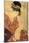 The Courtesan Yosooi of the Matsubaya House, C1800-Kitagawa Utamaro-Mounted Giclee Print