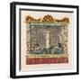 The Courtier with the Long Neck-George Cruikshank-Framed Art Print