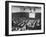 The Courtroom Crowded with Lawyers and Defendents During the Nuremberg Trial-Ed Clark-Framed Photographic Print