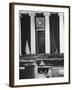 The Courtroom of the Supreme Court Seen from Behind of the Nine Justices-Margaret Bourke-White-Framed Photographic Print