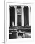 The Courtroom of the Supreme Court Seen from Behind of the Nine Justices-Margaret Bourke-White-Framed Photographic Print