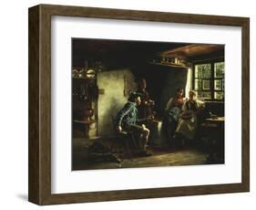 The Courtship, 1880-Emil Karl Rau-Framed Giclee Print