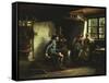 The Courtship, 1880-Emil Karl Rau-Framed Stretched Canvas