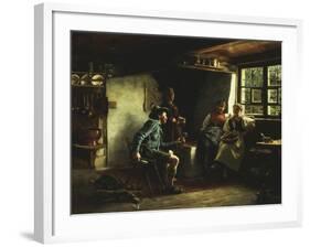 The Courtship, 1880-Emil Karl Rau-Framed Giclee Print