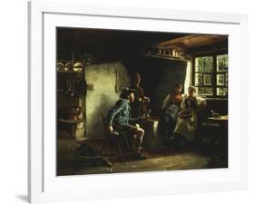 The Courtship, 1880-Emil Karl Rau-Framed Giclee Print