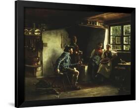 The Courtship, 1880-Emil Karl Rau-Framed Giclee Print
