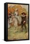 The Courtship of Miles Standish-Arthur A. Dixon-Framed Stretched Canvas