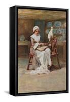 The Courtship of Miles Standish-Arthur A. Dixon-Framed Stretched Canvas