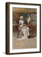 The Courtship of Miles Standish-Arthur A. Dixon-Framed Giclee Print