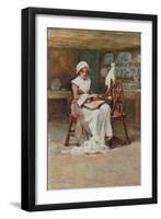 The Courtship of Miles Standish-Arthur A. Dixon-Framed Giclee Print