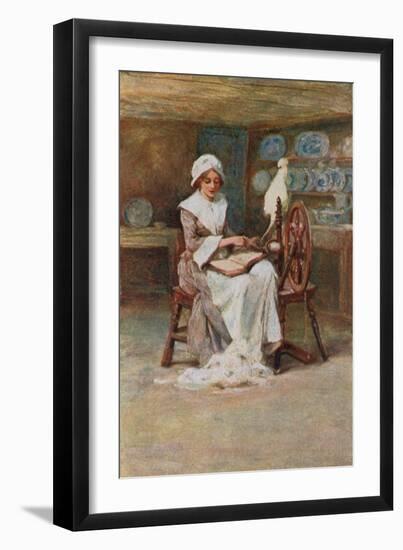 The Courtship of Miles Standish-Arthur A. Dixon-Framed Giclee Print