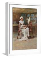 The Courtship of Miles Standish-Arthur A. Dixon-Framed Giclee Print