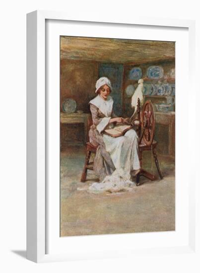 The Courtship of Miles Standish-Arthur A. Dixon-Framed Giclee Print