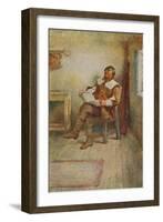 The Courtship of Miles Standish-Arthur A. Dixon-Framed Giclee Print