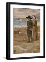 The Courtship of Miles Standish-Arthur A. Dixon-Framed Giclee Print