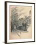 The Courtyard and Gateway of Richmond Palace, 1902-Thomas Robert Way-Framed Giclee Print