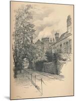 The Courtyard and Gateway of Richmond Palace, 1902-Thomas Robert Way-Mounted Giclee Print