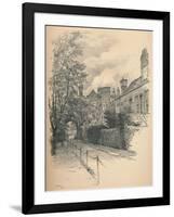 The Courtyard and Gateway of Richmond Palace, 1902-Thomas Robert Way-Framed Giclee Print