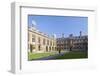 The Courtyard, Clare College, Cambridge, Cambridgeshire, England, United Kingdom, Europe-Charlie Harding-Framed Photographic Print