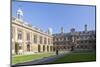 The Courtyard, Clare College, Cambridge, Cambridgeshire, England, United Kingdom, Europe-Charlie Harding-Mounted Photographic Print