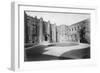 The Courtyard, Durham Castle, England, 20th Century-null-Framed Giclee Print