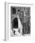 The Courtyard of the Bargello, Florence, Italy, 1882-null-Framed Giclee Print