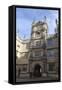 The Courtyard of the Bodleian Library, Oxford, Oxfordshire, England, United Kingdom, Europe-Charlie Harding-Framed Stretched Canvas