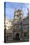 The Courtyard of the Bodleian Library, Oxford, Oxfordshire, England, United Kingdom, Europe-Charlie Harding-Stretched Canvas