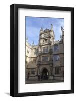 The Courtyard of the Bodleian Library, Oxford, Oxfordshire, England, United Kingdom, Europe-Charlie Harding-Framed Photographic Print