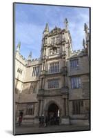 The Courtyard of the Bodleian Library, Oxford, Oxfordshire, England, United Kingdom, Europe-Charlie Harding-Mounted Photographic Print