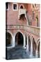 The Courtyard of the Collegium Maius of the Jagiellonski University in Krakow in Poland-wjarek-Stretched Canvas