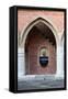 The Courtyard of the Collegium Maius of the Jagiellonski University in Krakow in Poland-wjarek-Framed Stretched Canvas