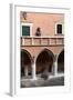 The Courtyard of the Collegium Maius of the Jagiellonski University in Krakow in Poland-wjarek-Framed Photographic Print