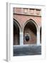 The Courtyard of the Collegium Maius of the Jagiellonski University in Krakow in Poland-wjarek-Framed Photographic Print