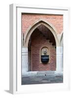 The Courtyard of the Collegium Maius of the Jagiellonski University in Krakow in Poland-wjarek-Framed Photographic Print