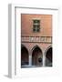 The Courtyard of the Collegium Maius of the Jagiellonski University in Krakow in Poland-wjarek-Framed Photographic Print