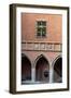 The Courtyard of the Collegium Maius of the Jagiellonski University in Krakow in Poland-wjarek-Framed Photographic Print