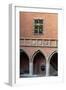 The Courtyard of the Collegium Maius of the Jagiellonski University in Krakow in Poland-wjarek-Framed Photographic Print