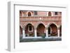 The Courtyard of the Collegium Maius of the Jagiellonski University in Krakow in Poland-wjarek-Framed Photographic Print